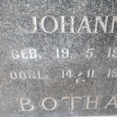 BOTHA Johann 1951-1954