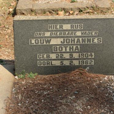 BOTHA Louw Johannes 1904-1962