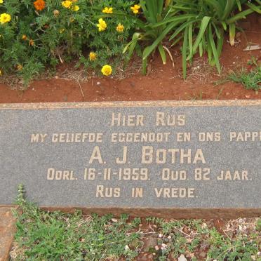 BOTHA A.J. -1959