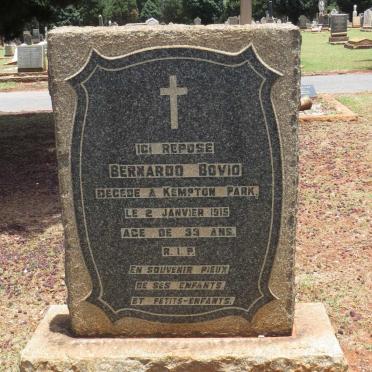 BOVIO Bernardo -1915
