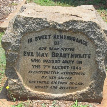 BRANTHWAITE Eva May -1949