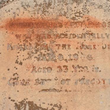 BROSI Henry Joseph -1906