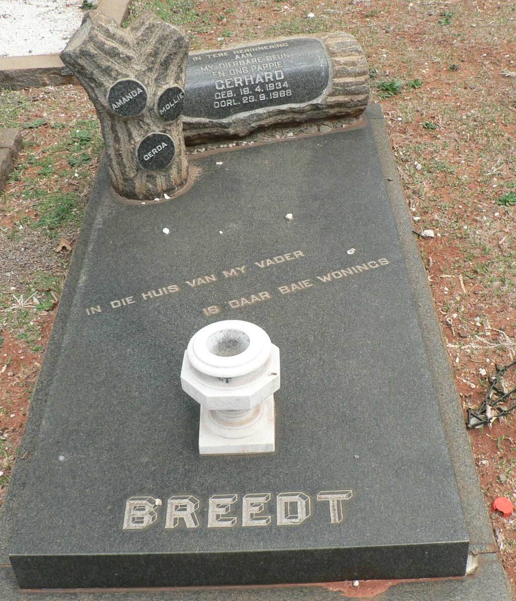 BREEDT Gerhard 1934-1988