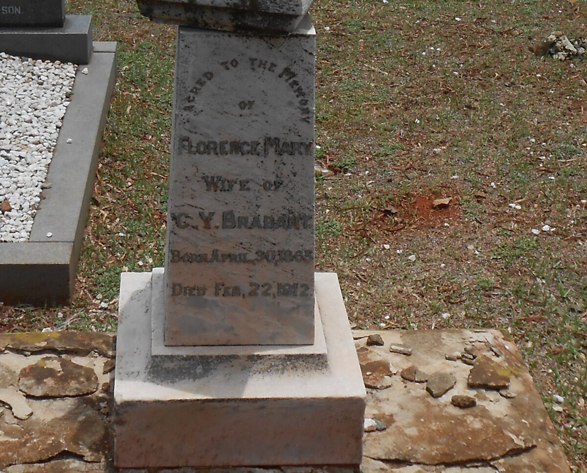 BRABANT Florence Mary 1865-1912