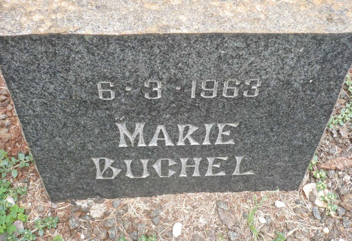 BUCHEL Marie -1963