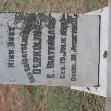 BUITENDACH Derkolina E. 1920-1922