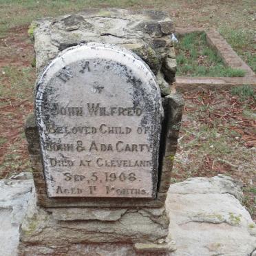 CARTY John Wilfred -1908