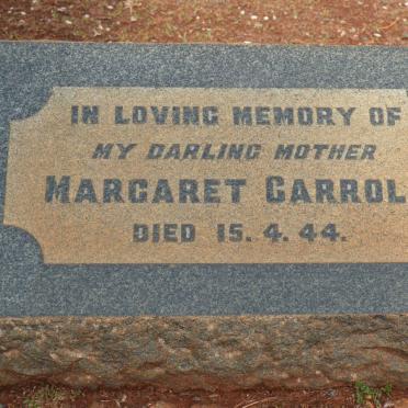 CARROLL Margaret -1944