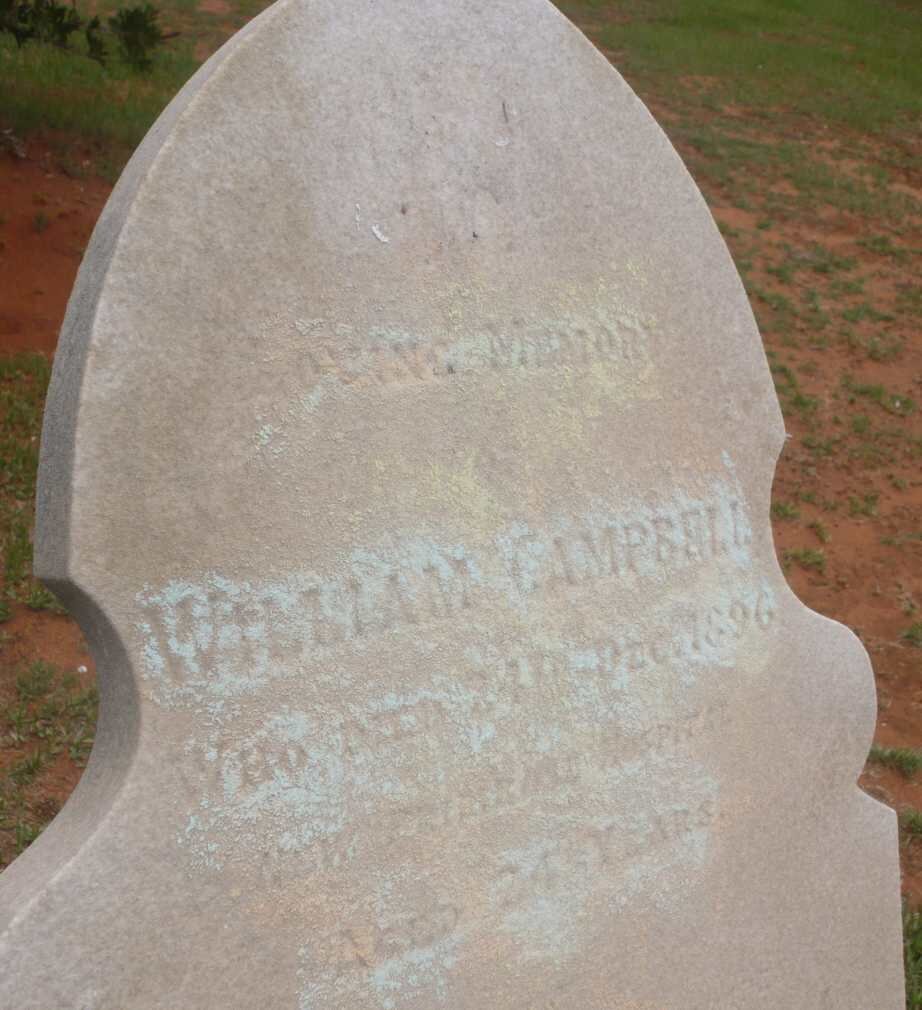 CAMPBELL William -1896