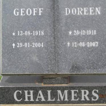 CHALMERS Geoff 1918-2004 &amp; Doreen 1918-2007