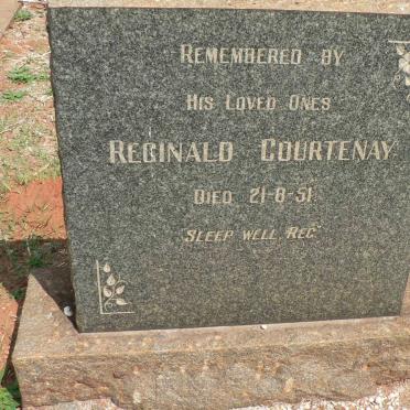 COURTENAY Reginald -1951