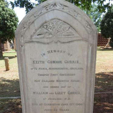 CORRIE Keith Gunion -1900