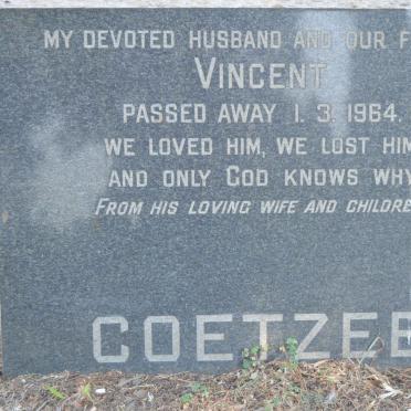 COETZEE Vincent -1964