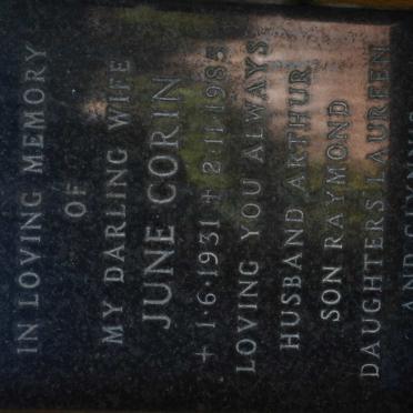 CORIN June 1931-1985