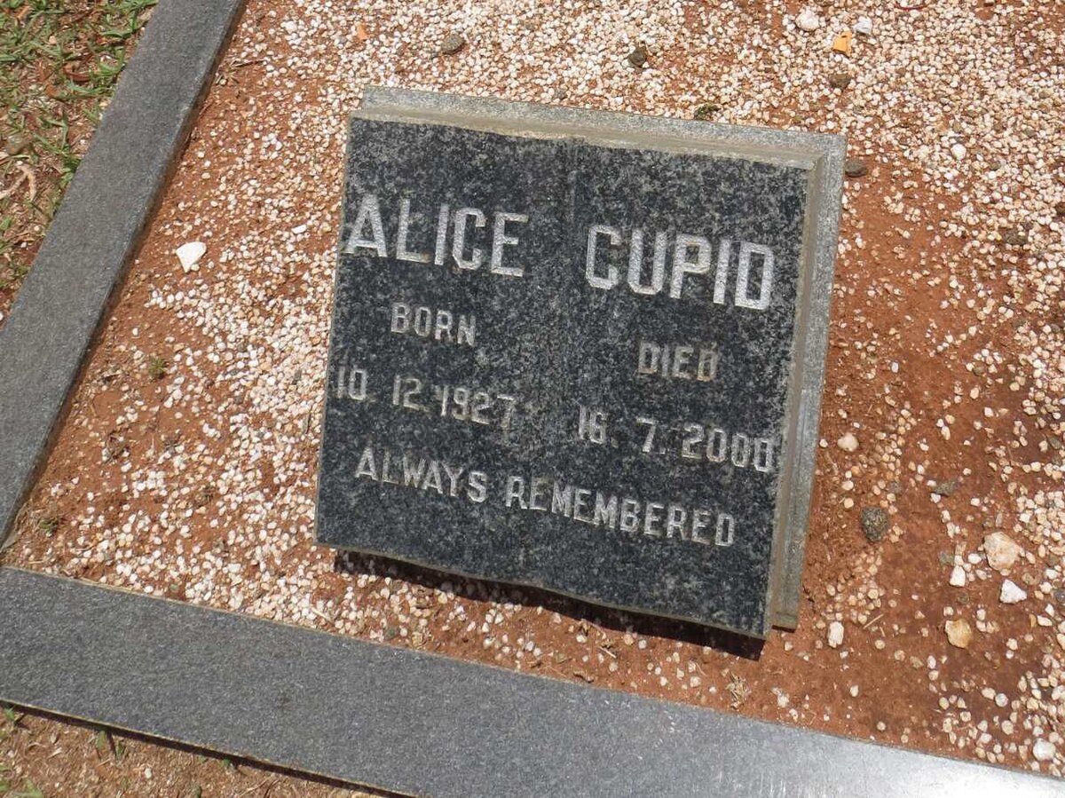 CUPID Alice 1927-2000
