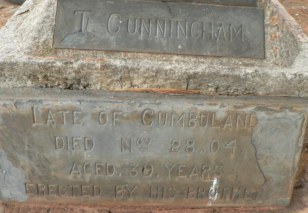 CUNNINGHAM T. -1904