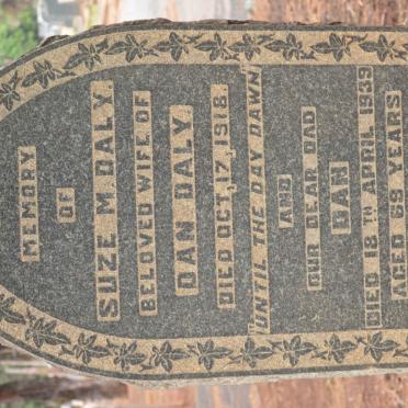 DALY Dan -1939 &amp; Suze M. -1918