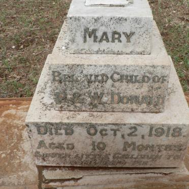 DONALD Mary -1918