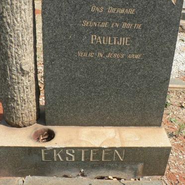 EKSTEEN Paultjie