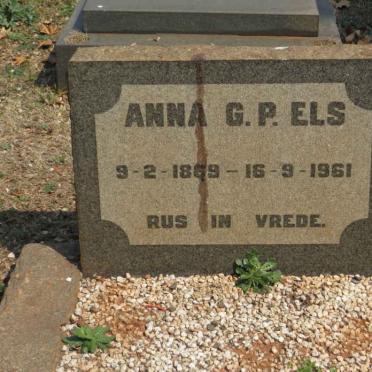 ELS Anna G.P. 1869-1961
