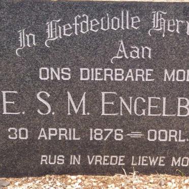 ENGELBRECHT E.S.M. 1876-1958