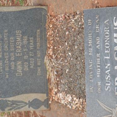 ERASMUS Dawn -1966 :: ERASMUS Susan Leonora -1979