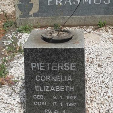 ERASMUS Pieter 1897-1968 :: PIETERSE Cornelia Elizabeth 1926-1997