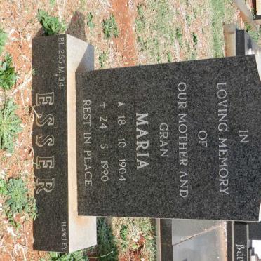 ESSER Maria 1904-1990