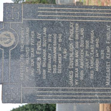 FINDLAY James 1872-1940 &amp; Margaret Kemp 1877-1961 :: FINDLAY James Covenlock 1902-1940