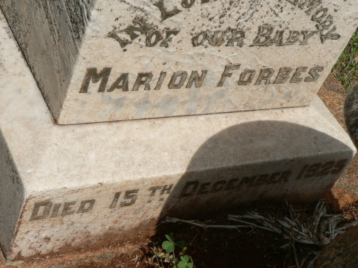 FORBES Marion -1925