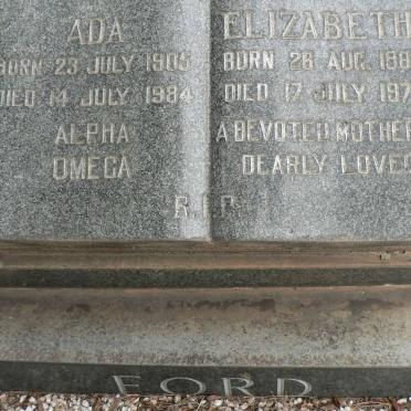 FORD :: SAMPSON :: VAN DER MERWE 