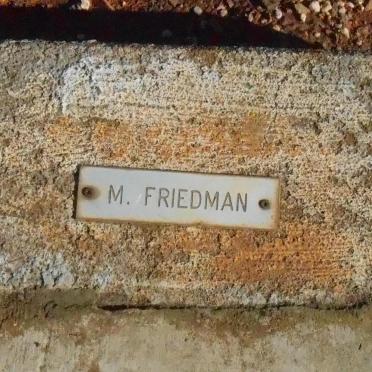 FRIEDMAN M.
