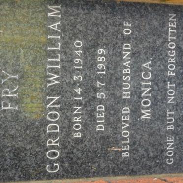 FRY Gordon William 1940-1989