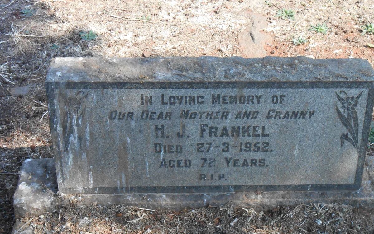FRANKEL H.J. -1952
