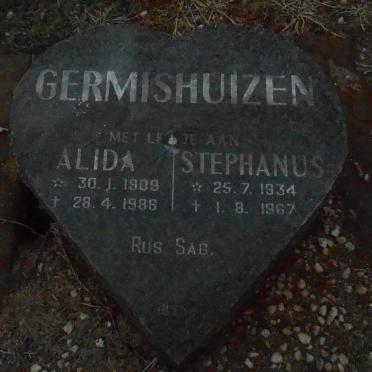 GERMISHUIZEN Alida 1909-1986 :: GERMISHUIZEN Stephanus 1934-1967