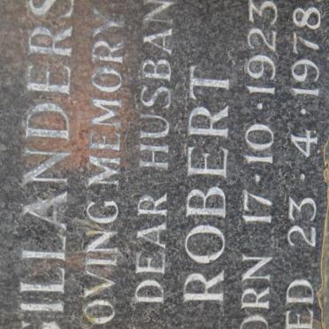 GILLANDERS Robert 1923-1978