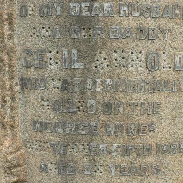 GILLBEE Cecil Arnold -1929