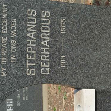 GRIESSEL Stephanus Gerhardus 1913-1965