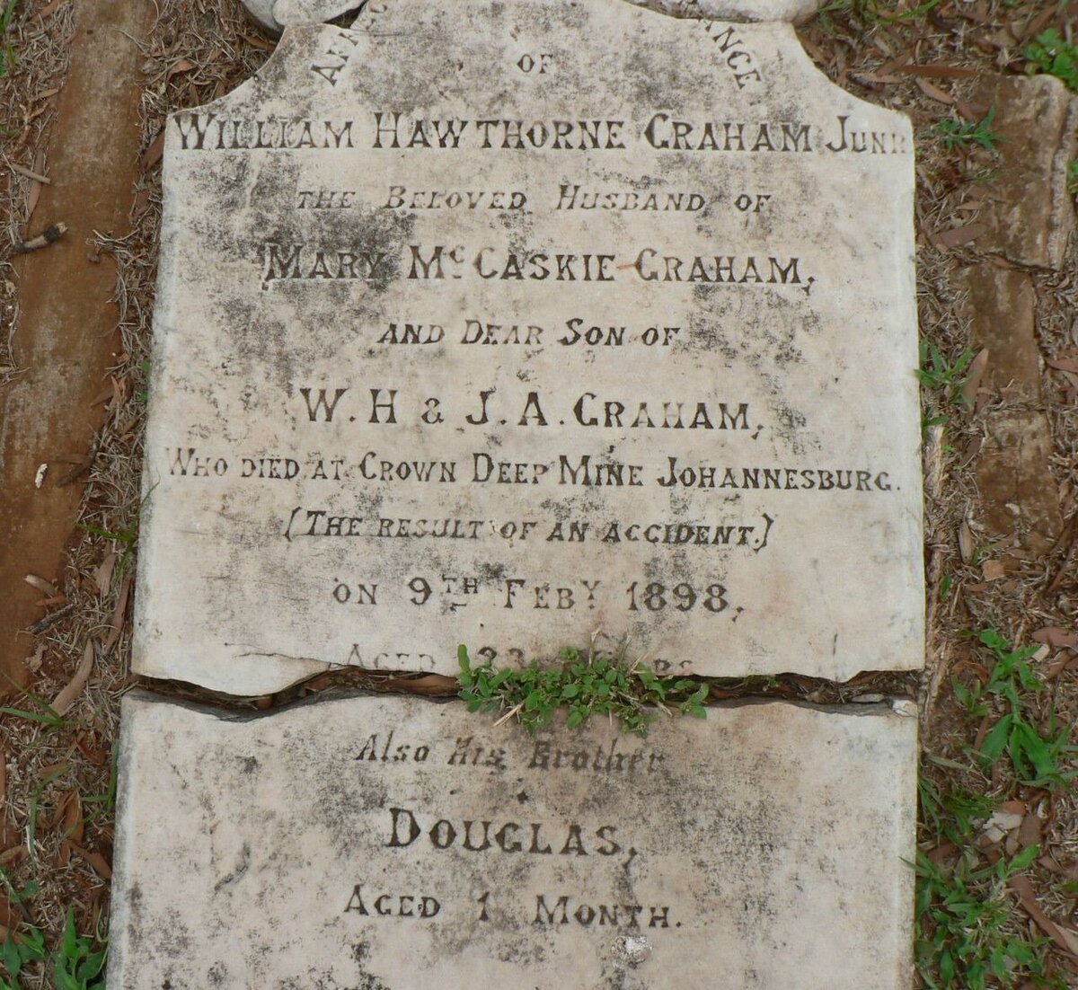 GRAHAM William Hawthorne -1898 :: GRAHAM Douglas