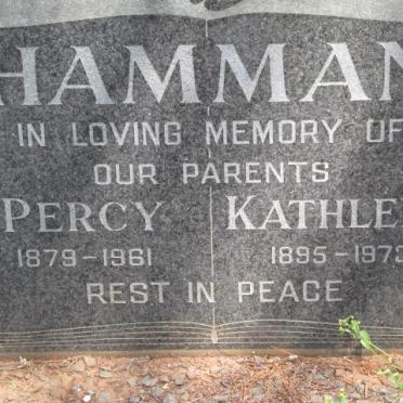 HAMMAN Percy 1879-1961 &amp; Kathleen 1895-1973