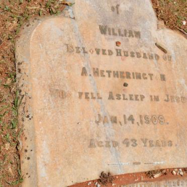 HETHERINGTON James -1909