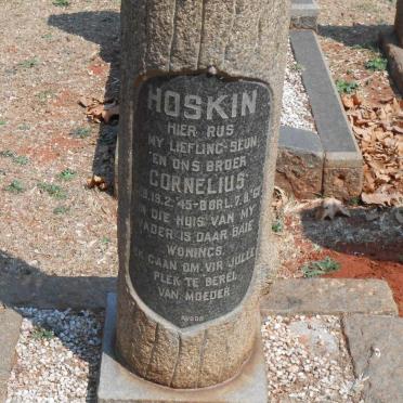 HOSKIN Cornelius 1945-1961