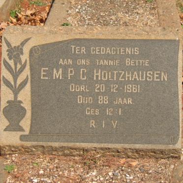 HOLTZHAUSEN E.M.P.C. -1961