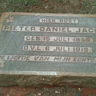 JACOBS Pieter Daniel 1856-1919
