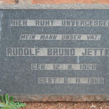 JETTKE Rudolf Bruno 1920-1965