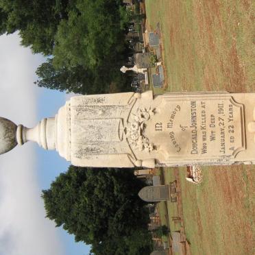 JOHNSTON Dougald -1911