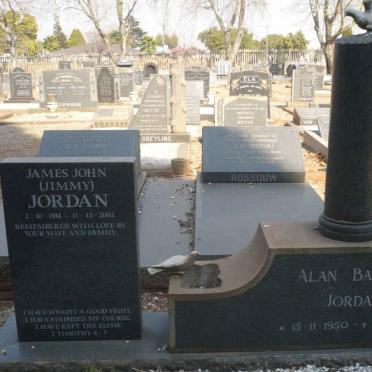 JORDAN James John 1914-2003 :: JORDAN Alan Bayman 1950-1963