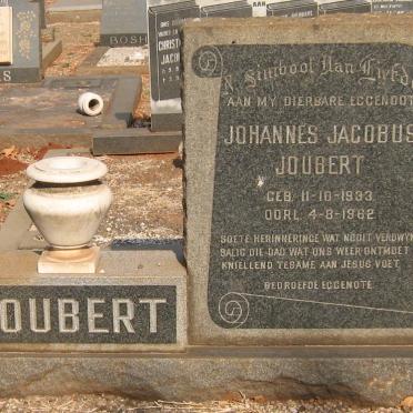 JOUBERT Johannes Jacobus 1933-1962