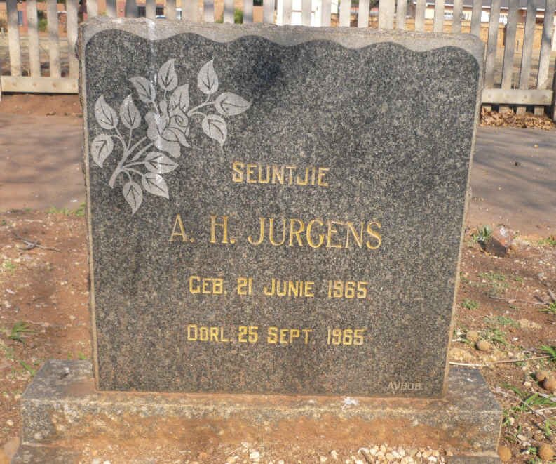 JURGENS A.H. 1965-1965