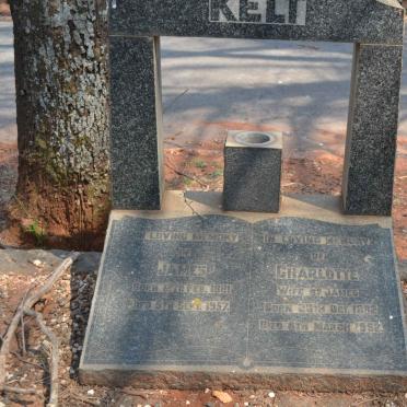 KELT James 1881-1957 &amp; Charlotte 1882-1952